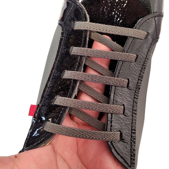 Marc Joseph New York Unisex Kids Casual Metropolitan Sneaker Gray Nappa 6.5 - Picture 11 of 15